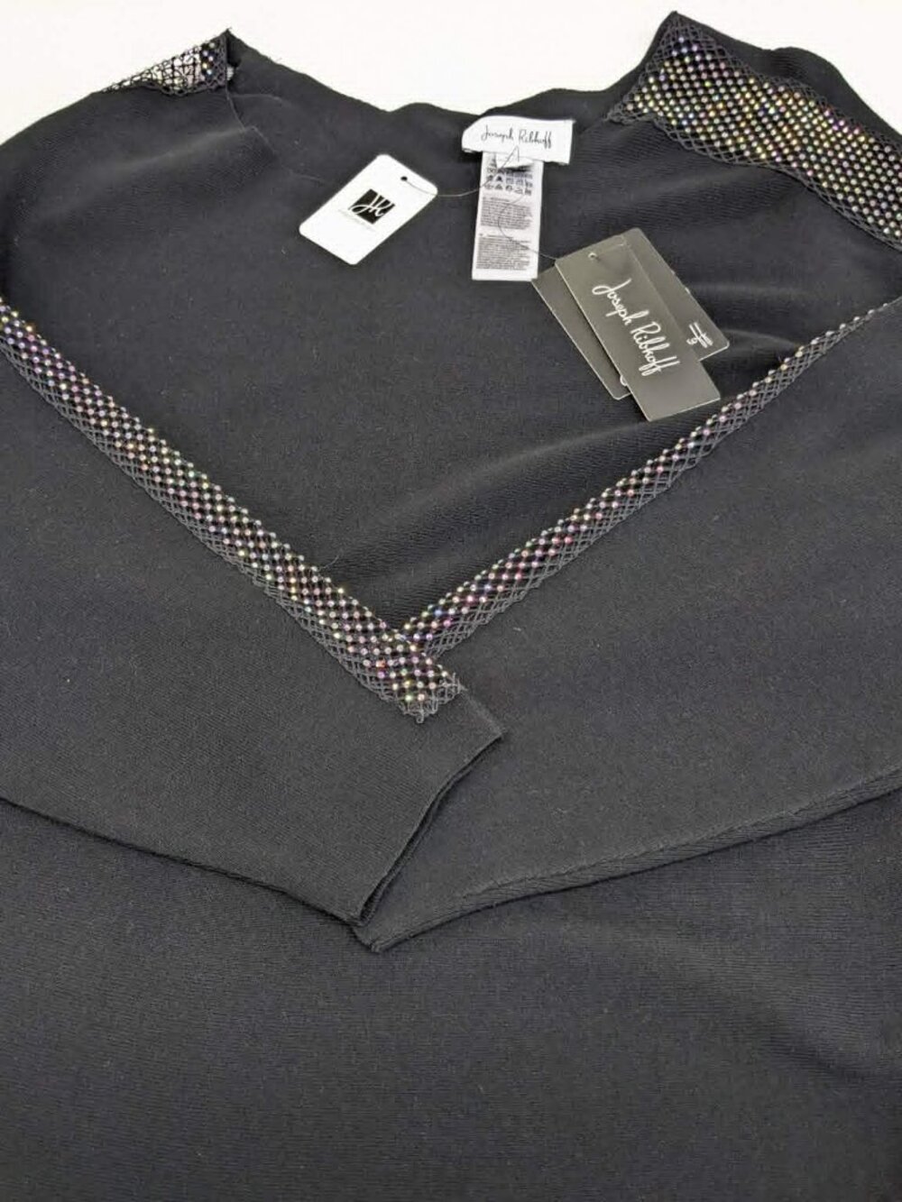 Sequined studded Ribkoff swaeter - Picture 7 of 7